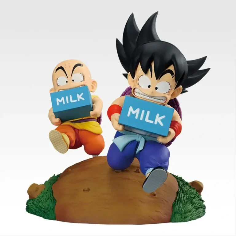 Ichiban Kuji Dragon Ball Fantastic Adventure 2 Prize A Son Goku & Krillin Milk Delivery Figure