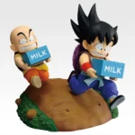 Ichiban Kuji Dragon Ball Fantastic Adventure 2 Prize A Son Goku & Krillin Milk Delivery Figure Close Up