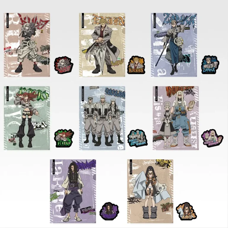 Ichiban Kuji Gachiakuta F Prize Clear File & Sticker Set