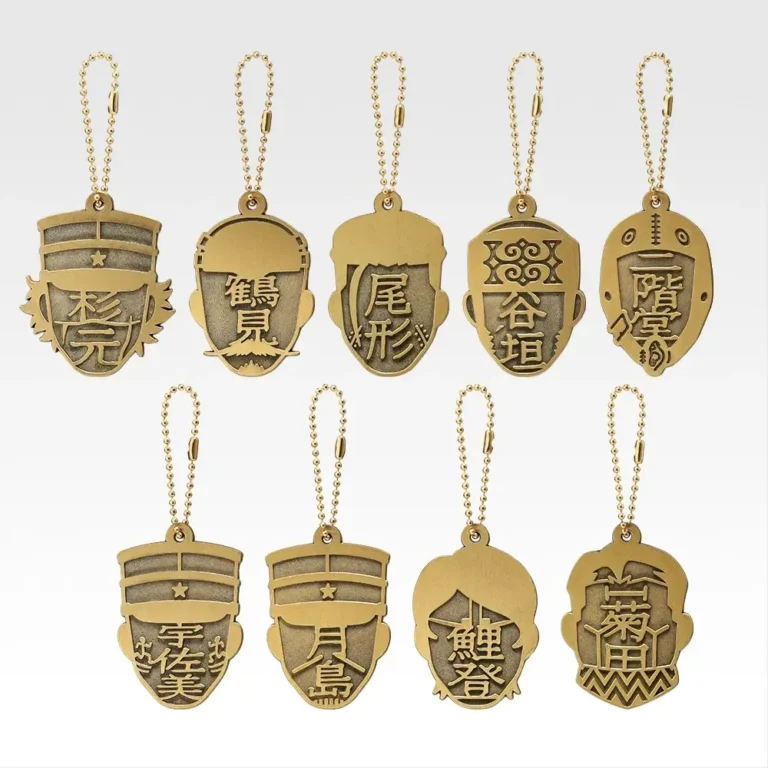 Ichiban Kuji Golden Kamuy Kinkai Sodatsusen Prize G Metal Keychain