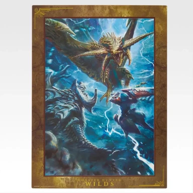 Ichiban Kuji Monster Hunter Wilds B Prize Original Poster Art