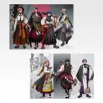 Ichiban Kuji Tougen Anki 2 C Prize Big Metallic Art Sheet