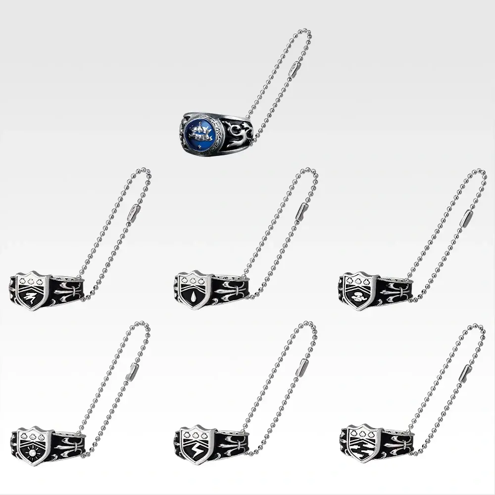 Ichiban Kuji Reborn Ring Battle - F Prize Vongola Rings MASTERELIVE Collection 7 types