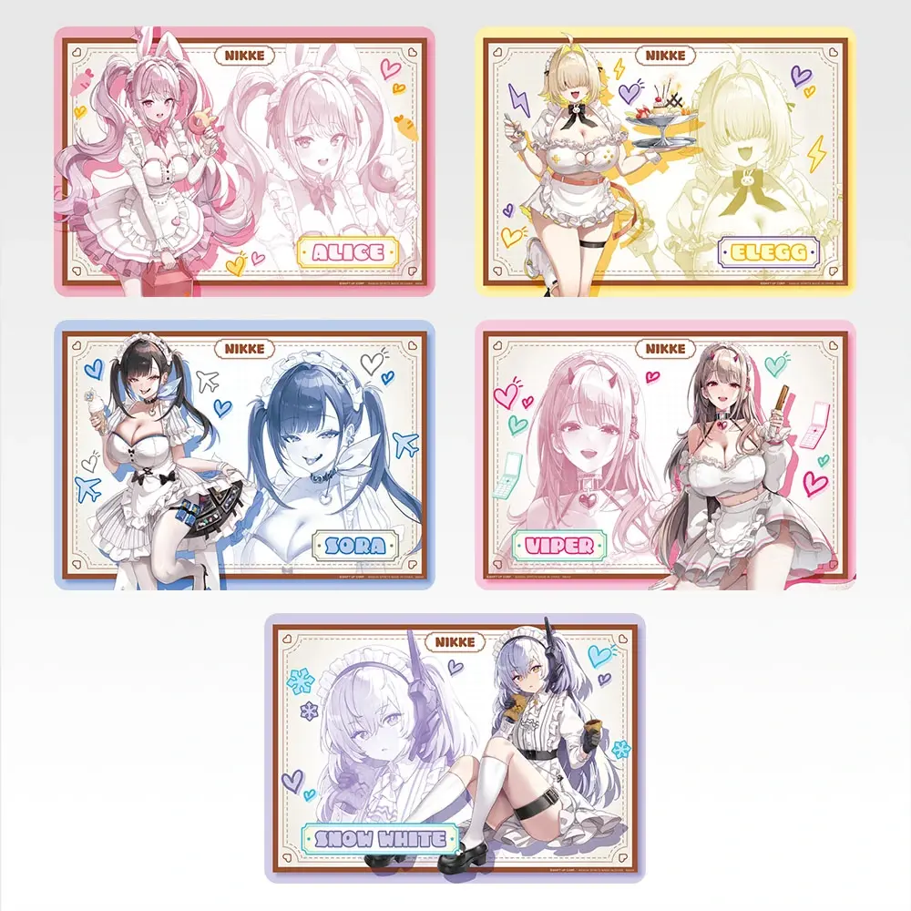 Ichiban Kuji NIKKE CHAPTER 7 - F Prize Table Mat 5 types Alice Eleg Sora Viper Snow White