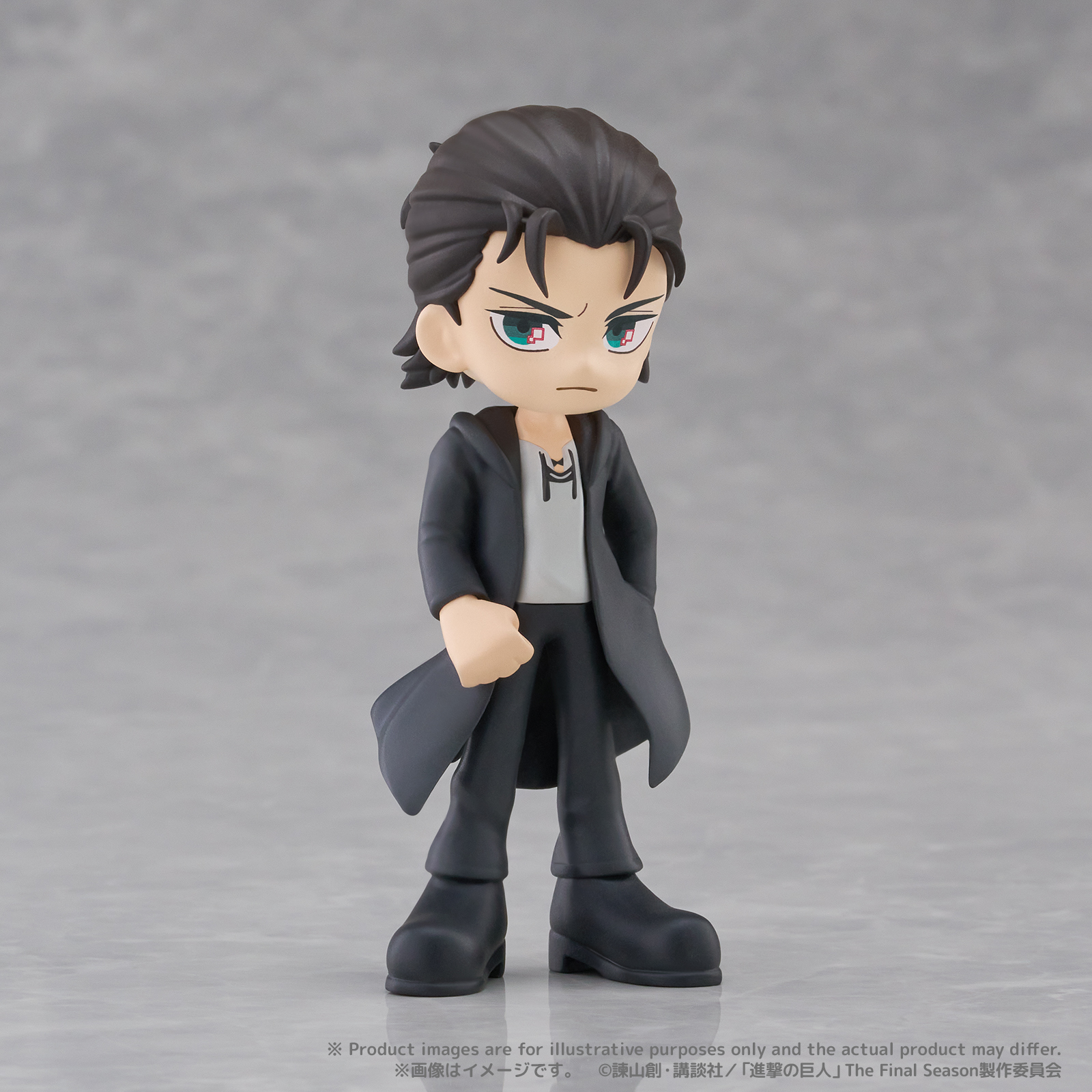 PalVerse Eren Yeager Final Season chibi figure - Approx 90mm Bushiroad Creative