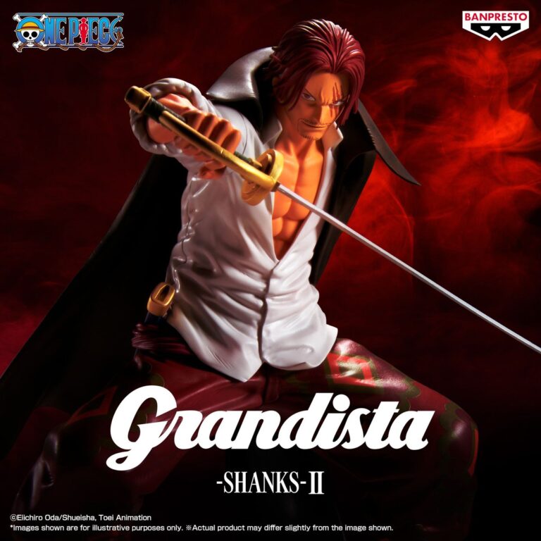 Banpresto ONE PIECE - Shanks Grandista II Prize Figure