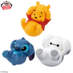 Banpresto Disney - Winnie the Pooh & Stitch & Baymax Kyumukoro Plush - Set of 3 [Pre-Order May 2026]