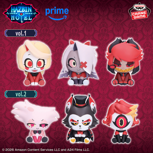 Banpresto Hazbin Hotel - Mini Figure Collection - Set of 3