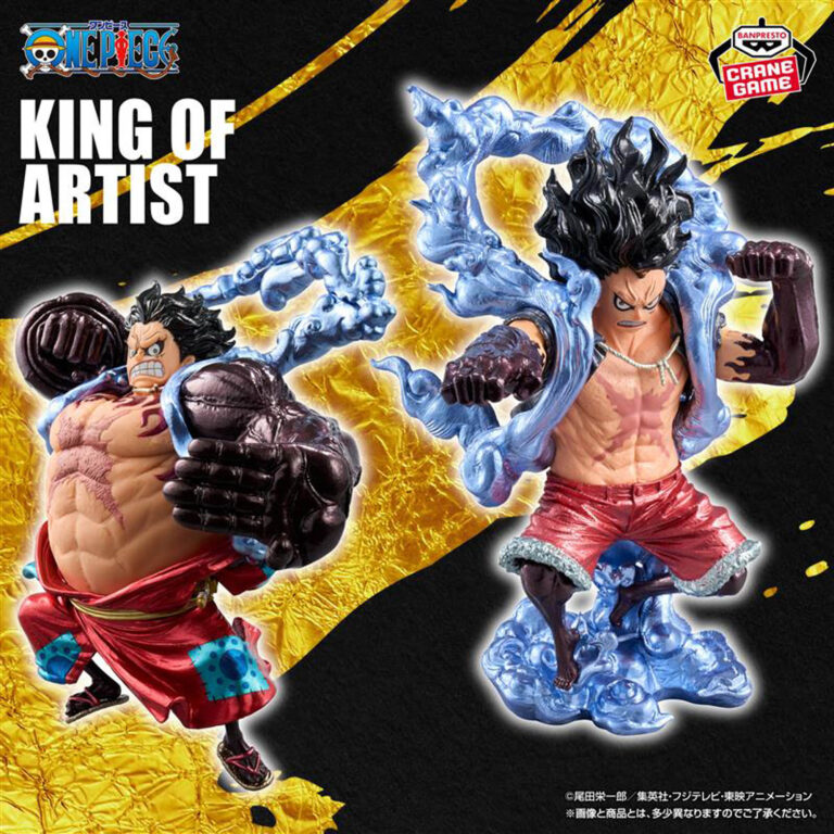 Banpresto One Piece - Monkey D. Luffy KING OF ARTIST Figure (Special ver. II) - Set of 2
