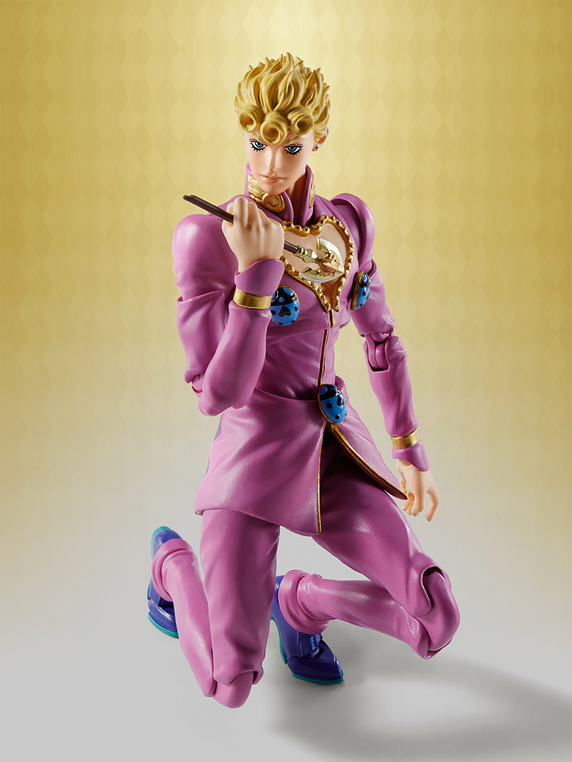 S.H.Figuarts Giorno Giovanna - Coco Jumbo accessory and the Arrow included