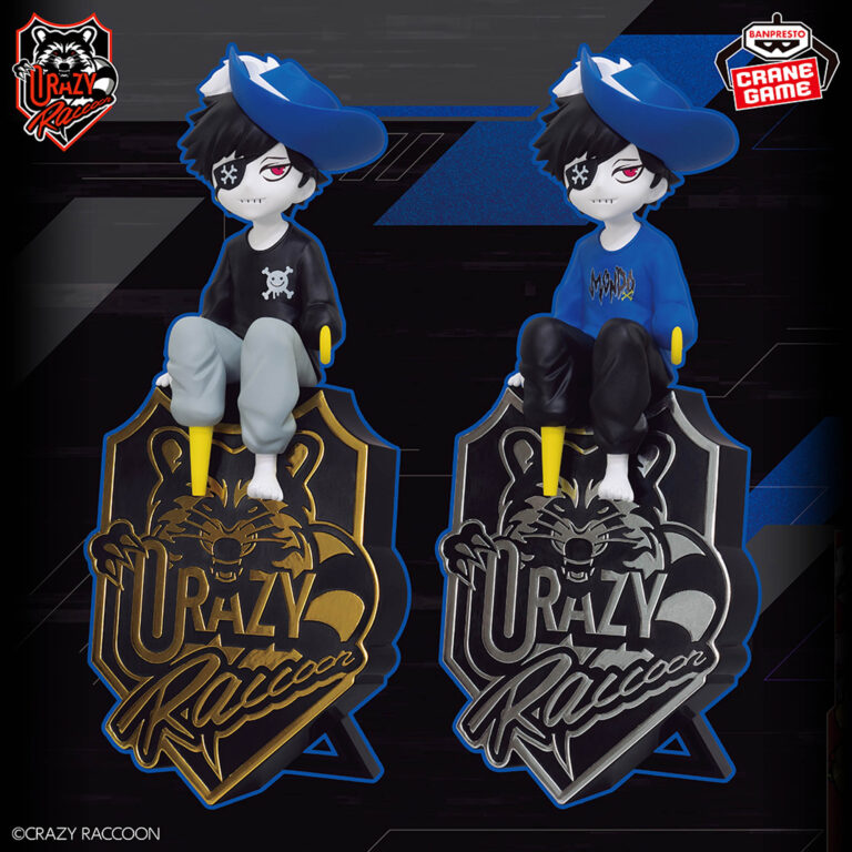 Banpresto Crazy Raccoon - Mondo Desktop Figure - Set of 2