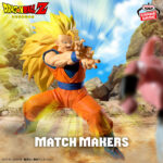 Banpresto Dragon Ball: Pure Love - Son Goku & Majin Buu MATCH MAKERS Figure (Super Saiyan 3 ver.)