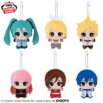 Banpresto Hatsune Miku - Chibigurumi Chibi Plush - Set of 6