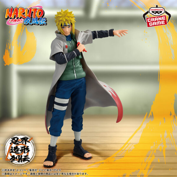 Banpresto Naruto Shippuden - Minato Namikaze Ninkai Zokei Retsuden Figure