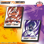 Banpresto Naruto - Uzumaki Naruto & Sasuke Uchiha NARUTO 72 series Plate - Set of 2