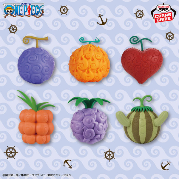 Banpresto One Piece - Devil's Fruit Collection Figure vol.6 - Set of 6