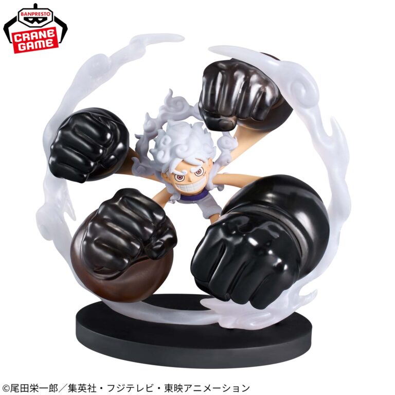 Banpresto One Piece: Gum-Gum's White Gatling - Monkey D. Luffy World Collectable Figure SPECIAL (Gear5 ver.)