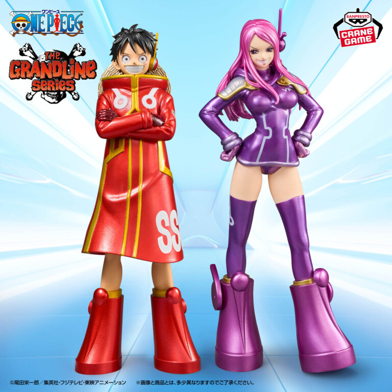 Banpresto One Piece - Monkey D. Luffy & Jewelry Bonney DXF THE GRANDLINE SERIES Figure (Metallic Color ver.) - Set of 2