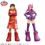 Banpresto One Piece - Monkey D. Luffy & Jewelry Bonney DXF THE GRANDLINE SERIES Figure (Metallic Color ver.) - Set of 2