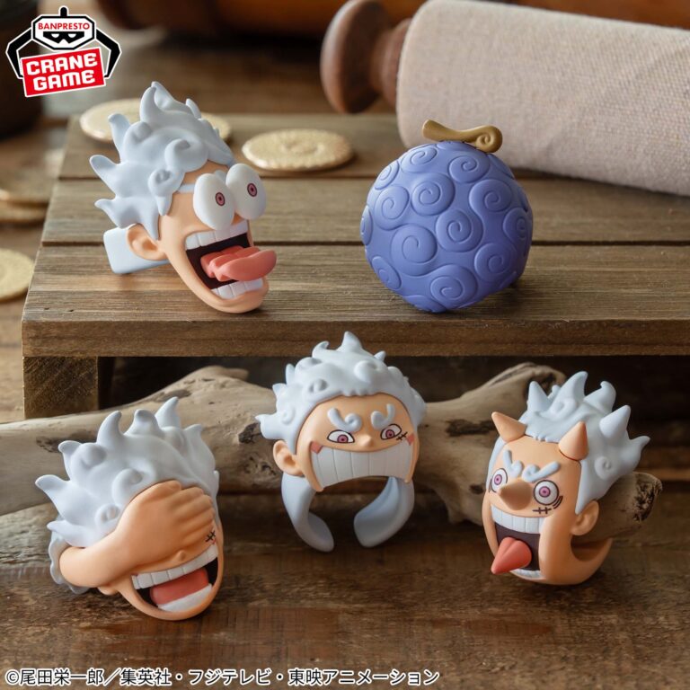 Banpresto ONE PIECE - Monkey D. Luffy One Piece Figuring! Accessory (Gear5 ver.) - Set of 5