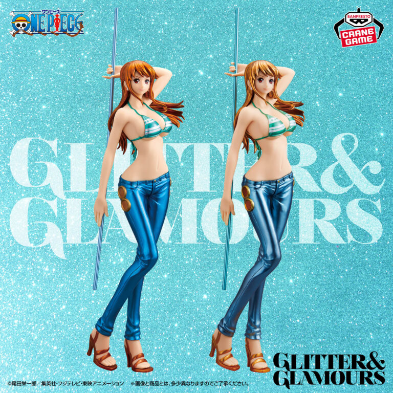 Banpresto One Piece - Nami GLITTER&GLAMOURS Figure (Special Color ver.) - Set of 2