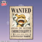 Banpresto One Piece: Wanted Poster's - Monkey D. Luffy Blanket