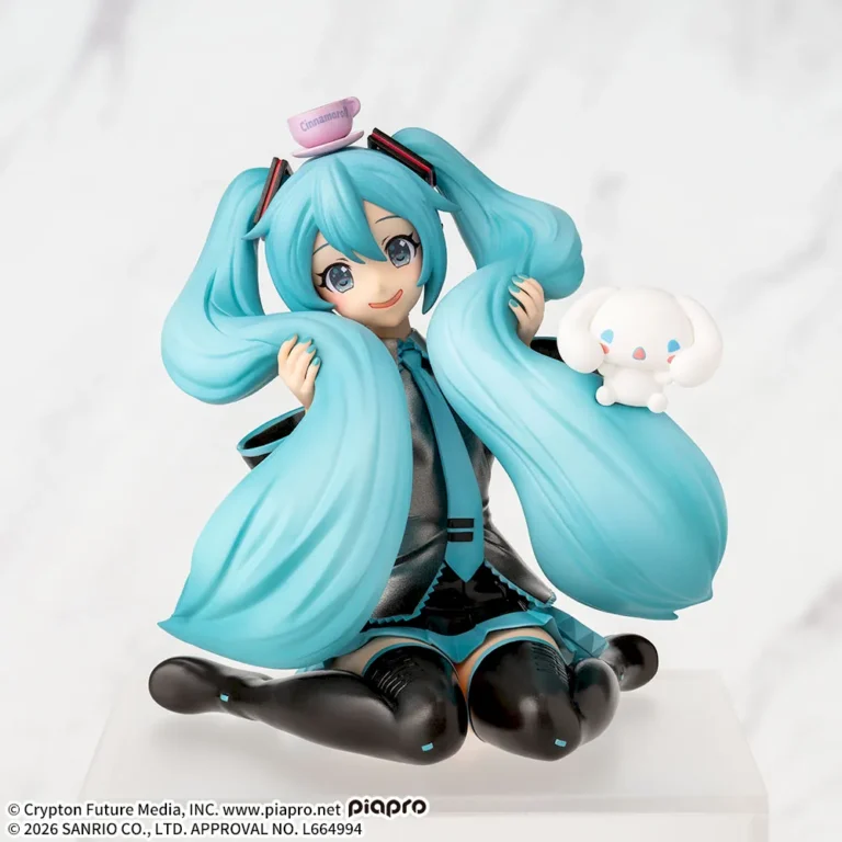 Hatsune Miku - Hatsune Miku x Cinnamoroll Choco-nose Premium Figure - Fluffy Ver. [Pre-Order Jun 2026]