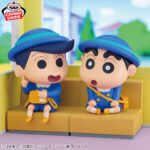 Banpresto Crayon Shin-chan - Shinnosuke Nohara & Kazama Nakayoshi Memories Figure - Set of 2