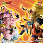 Banpresto Dragon Ball - Majin Buu & Son Goku MATCH MAKERS Figure (Super Saiyan 3 ver.)