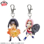 Banpresto Naruto - Sasuke Uchiha & Sakura Haruno Figure Keychain - Set of 2