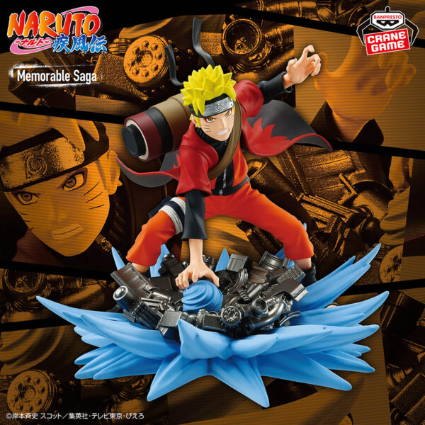 Banpresto Naruto: Shippuden - Uzumaki Naruto Memorable Saga Figure (Sage Mode ver.)