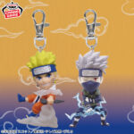 Banpresto Naruto - Uzumaki Naruto & Kakashi Hatake Figure Keychain - Set of 2
