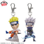 Banpresto Naruto - Uzumaki Naruto & Kakashi Hatake Figure Keychain - Set of 2
