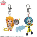 Banpresto One Piece: Egghead Arc - Nami & Brook Figure Keychain vol.7 - Set of 2