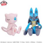 Banpresto Pokémon - Mew & Lucario Mofugutto Shippo Mite! Plush - Set of 2