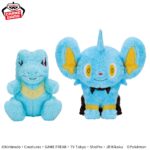 Banpresto Pokémon - Totodile & Corphish Mofugutto Relaxing Plush - Set of 2
