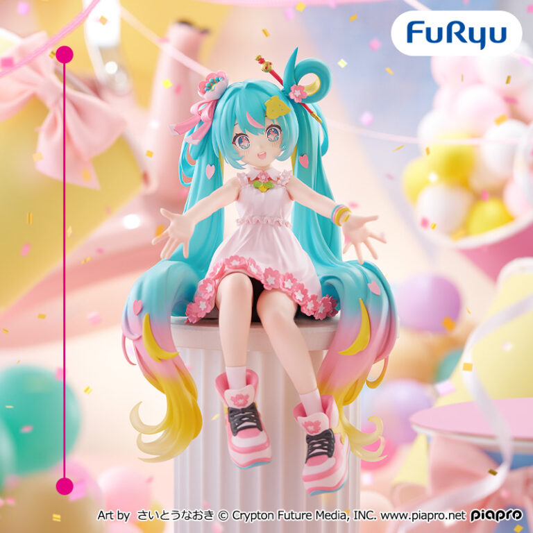 Furyu Hatsune Miku - Hatsune Miku (10th Anniversary) Noodle Stopper Figure [Pre-Order Apr 2026]