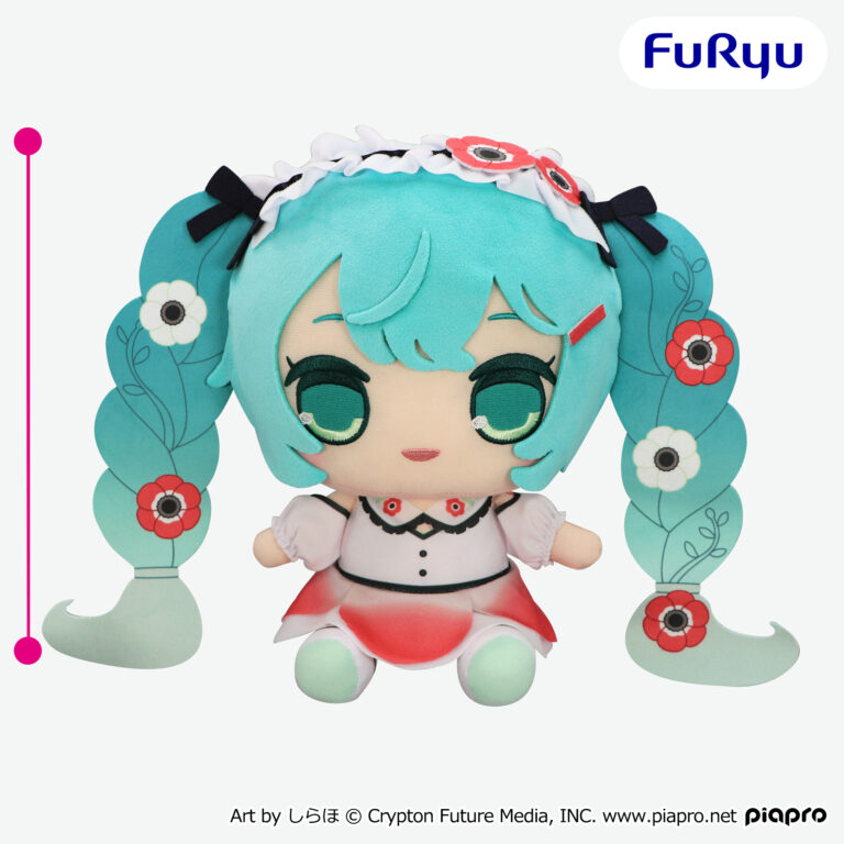 Furyu Hatsune Miku - Hatsune Miku (Anemone) Kyurumaru BIG Plush Plushie [Pre-Order Jun 2026]