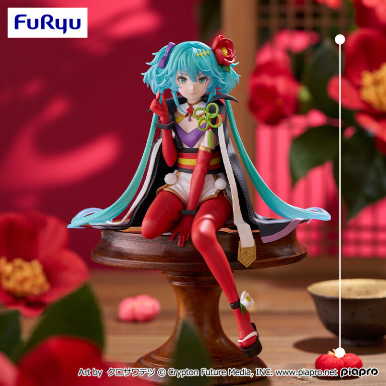 Furyu Hatsune Miku - Hatsune Miku Noodle Stopper Figure Flower Fairy Tsubaki Figure [Pre-Order Mar 2026]