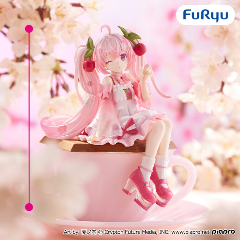 Furyu Hatsune Miku - Sakura Miku (2025 Wink) Noodle Stopper Figure [Pre-Order Apr 2026]