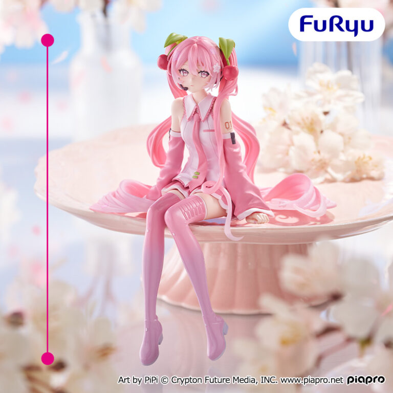 Furyu Hatsune Miku - Sakura Miku (2026) Noodle Stopper Figure [Pre-Order May 2026]
