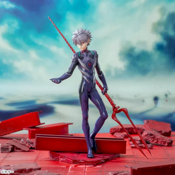SEGA Evangelion - Kaworu Nagisa Luminasta -Spear of Longinus- Figure [Pre-Order Aug 2025]