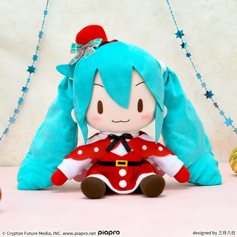 SEGA Hatsune Miku - Hatsune Miku Fuwa Puchi -Christmas- Plushie [Pre-Order Nov 2025]