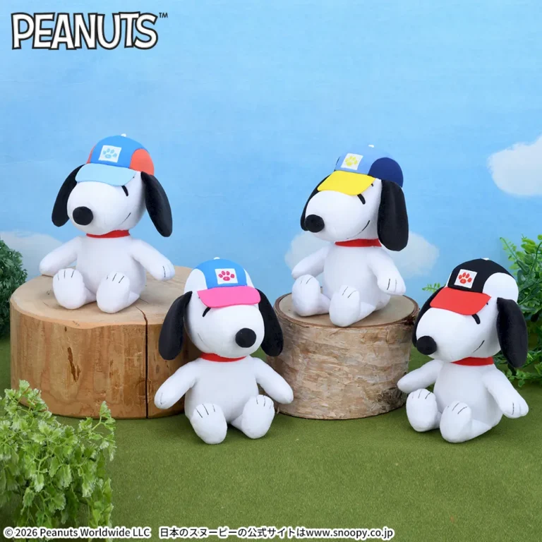 SEGA Peanuts - Snoopy Plush Plushie - Complete Set of 4 [Pre-Order May 2026]