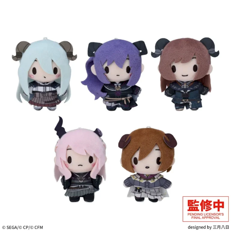 SEGA Project Sekai: Colorful Stage! - Nightcord at 25:00 Fuwa Puchi Mascot Plushie [Pre-Order Jun 2026]
