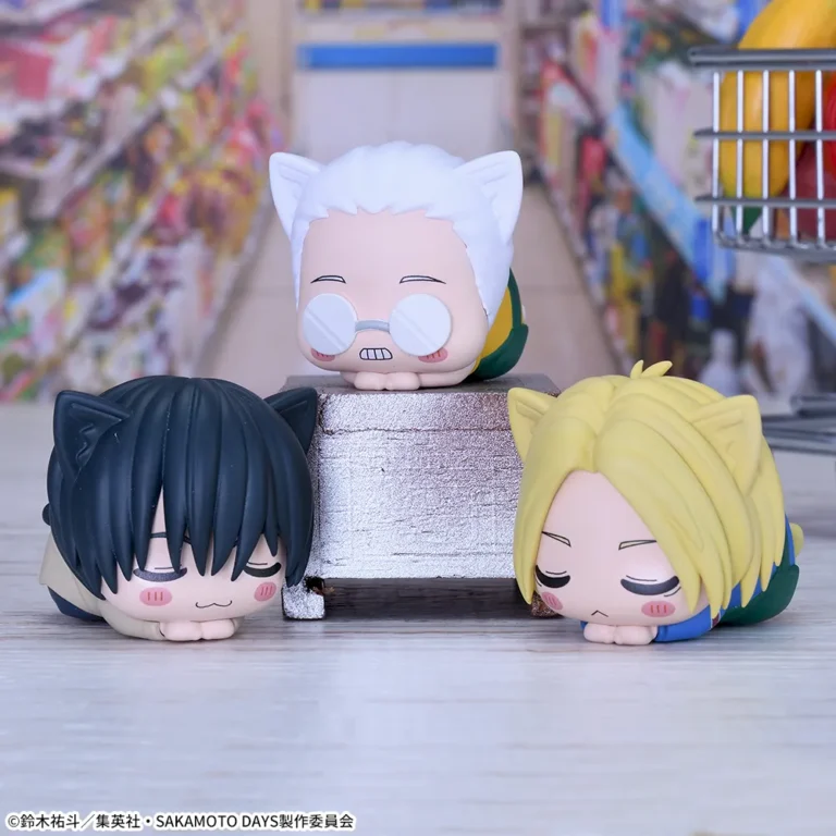 SEGA Sakamoto Days - Taro Sakamoto, Shin Asakura, Nagumo Ohirune Neko Mini Figure [Pre-Order Jun 2025]
